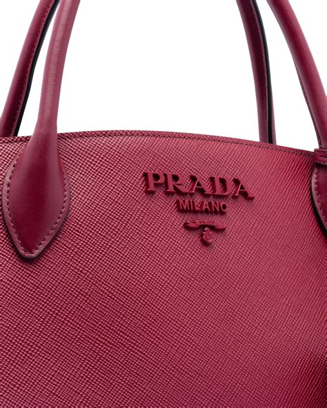 prada saffiano monochrome bag